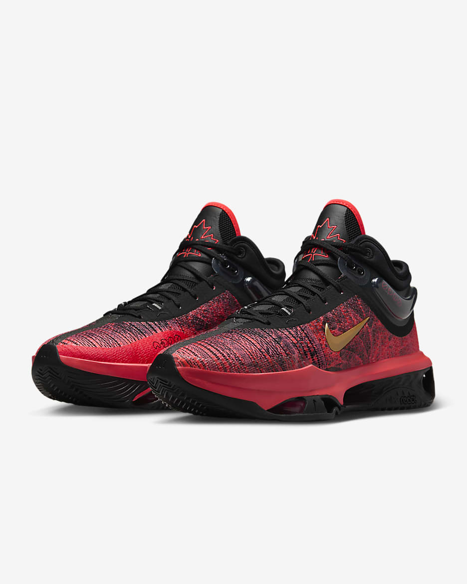 Nike air shoes red colour on sale